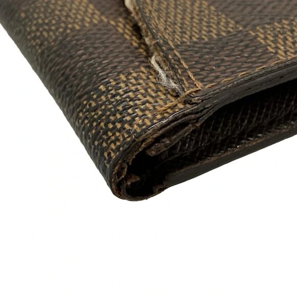 LOUIS VUITTON Organizer de Poshe N61721 Ebene Damier - MI1057 Card Case - Picture 5 of 10